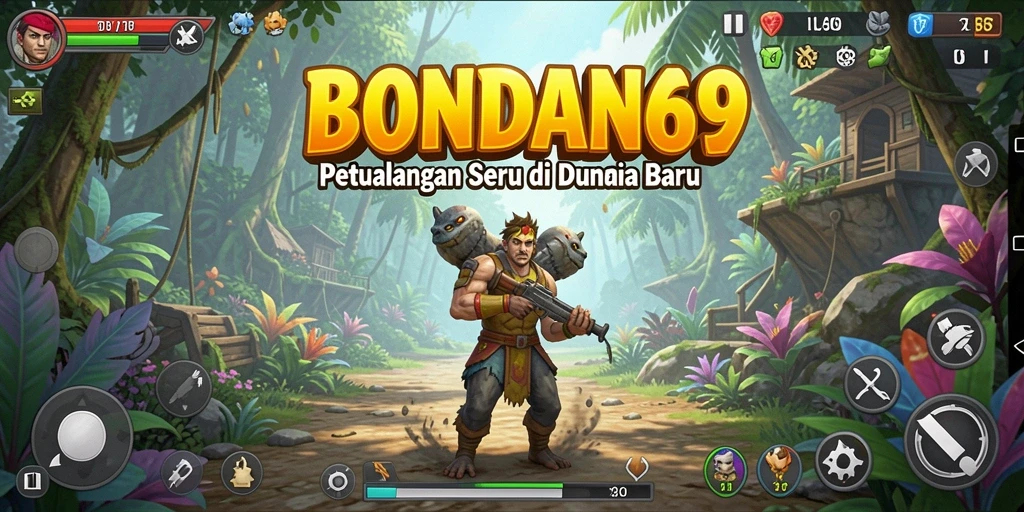 Tampilan gameplay menarik dari BONDAN69 saat menjelajahi dunia petualangan.