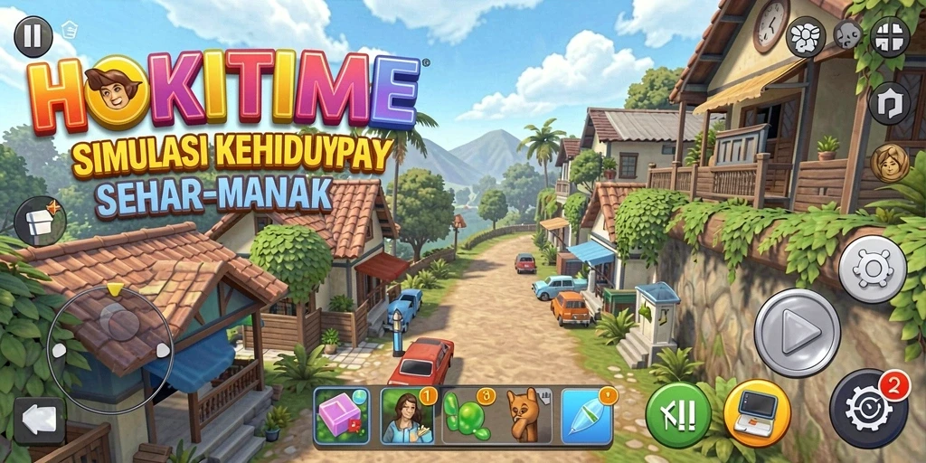 Tampilan gameplay HOKITIME yang menarik dan realistis.