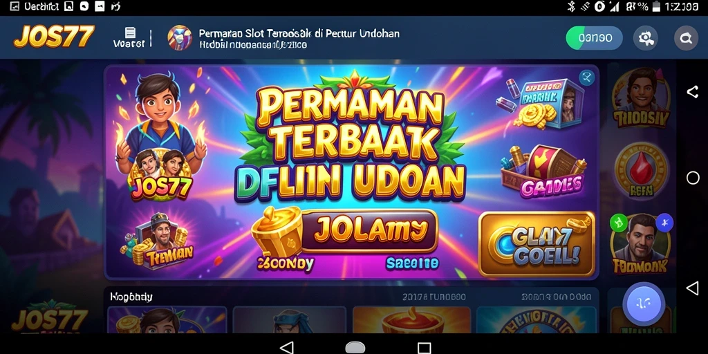 Gameplay menarik dan grafis menawan dari JOS77.