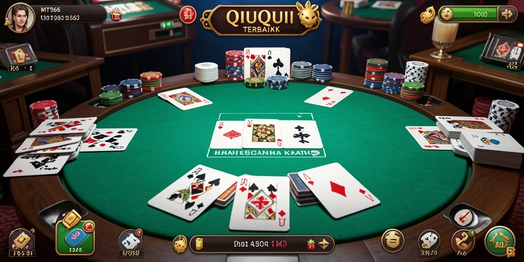 Gameplay seru dari permainan QiuQiu MT966.