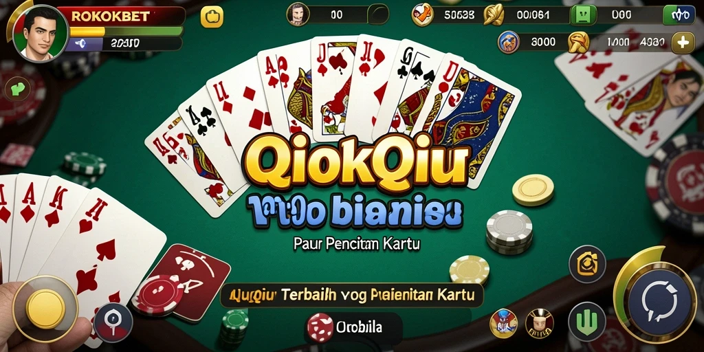 Screenshot gameplay QiuQiu ROKOKBET yang menegangkan dan seru.
