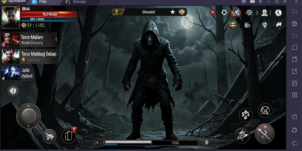 Gameplay RR44 menampilkan momen-momen menegangkan yang akan menghantui pikiranmu.