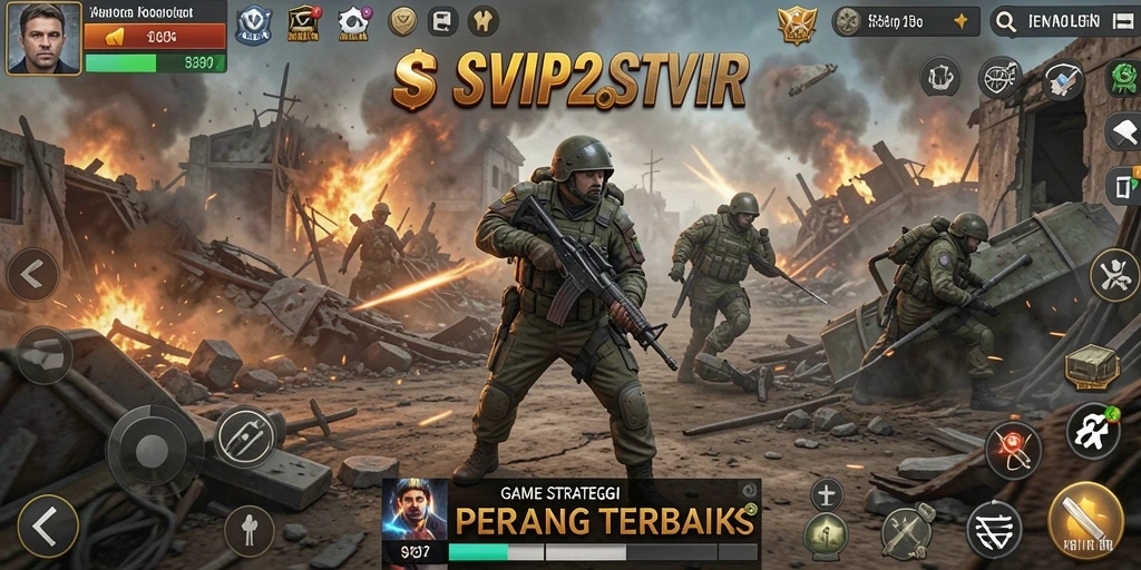 Tampilan permainan SVIP2 yang memukau dan strategis.